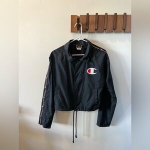 Champion cropped wind breaker